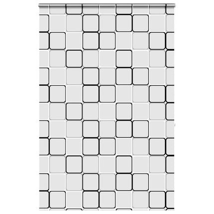 Bruserullegardin med kassette 160x240 cm Stofbredde 156 cm