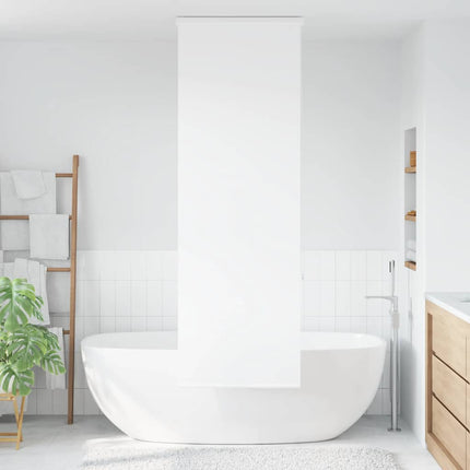 Bruserullegardin med kassette 70x240 cm Stofbredde 66 cm