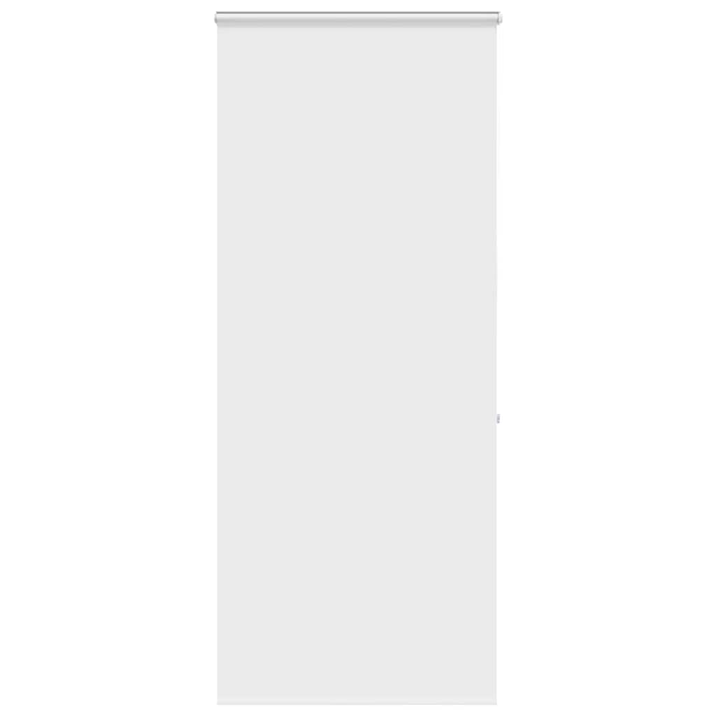 Bruserullegardin med kassette 100×240 cm - hvid, stofbredde 96 cm