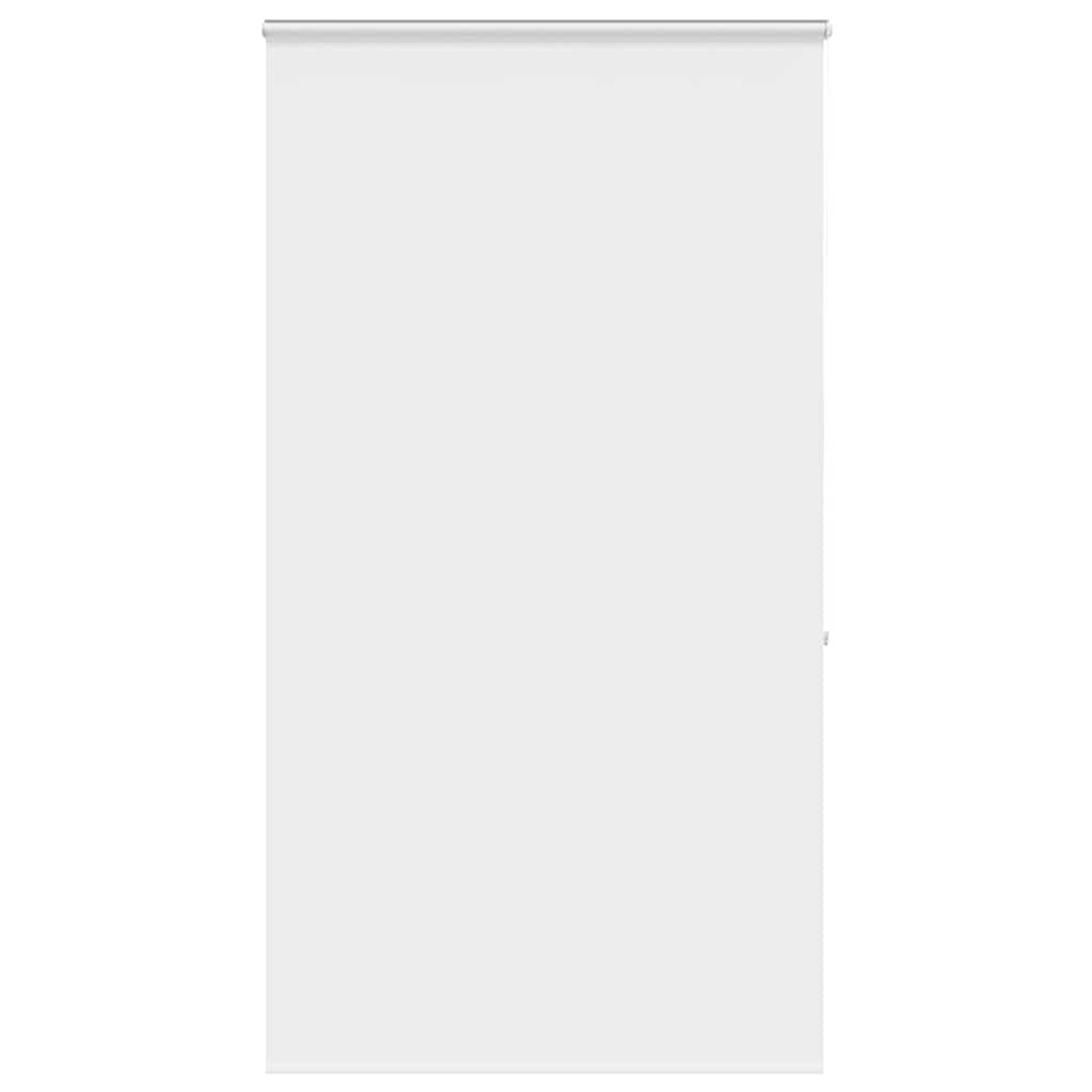 Bruserullegardin med kassette 120×240 cm - hvid, stofbredde 116 cm