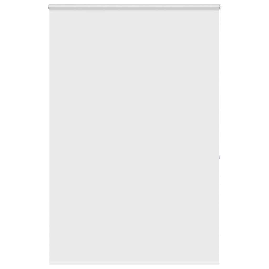 Bruserullegardin med kassette 150×240 cm - stofbredde 146 cm, hvid