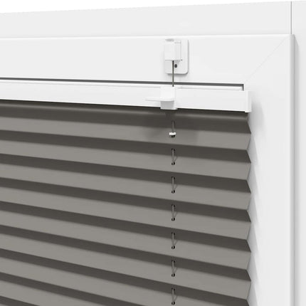 Plisségardin Antracit 50x100 cm Stofbredde 49,4 cm Polyester