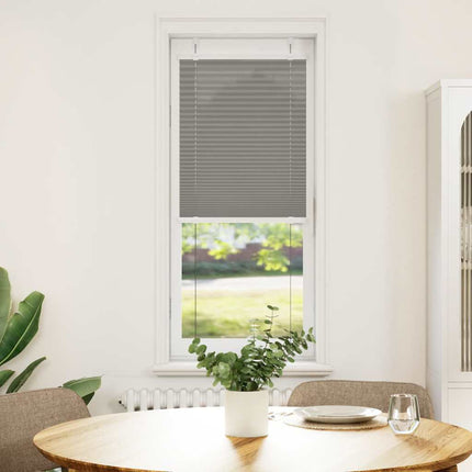 Plisségardin Antracit 50x100 cm Stofbredde 49,4 cm Polyester