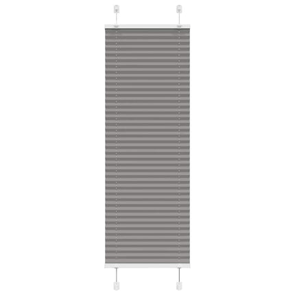 Plisségardin Antracit 45x150 cm Stofbredde 44,4 cm Polyester