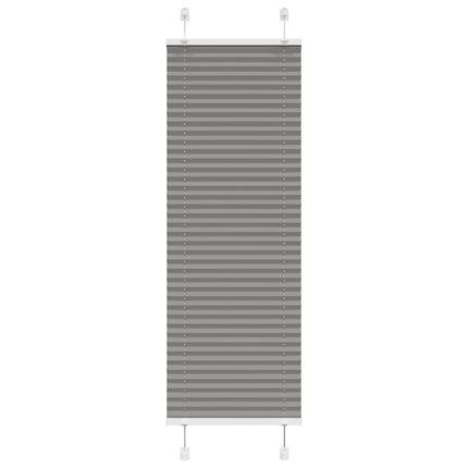 Plisségardin Antracit 50x150 cm Stofbredde 49,4 cm Polyester