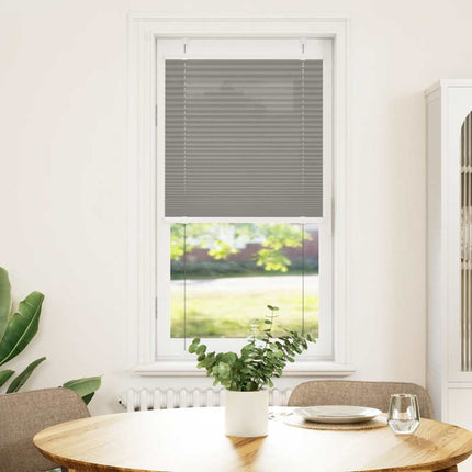 Plisségardin Antracit 55x150 cm Stofbredde 54,4 cm Polyester