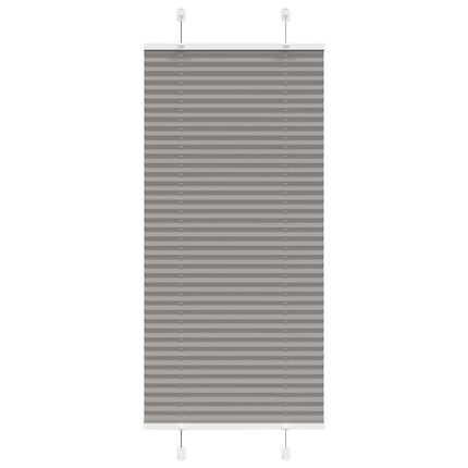 Plisségardin Antracit 65x150 cm Stofbredde 64,4 cm Polyester