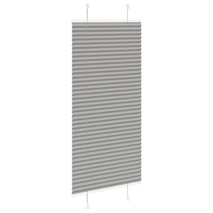 Plisségardin Antracit 65x150 cm Stofbredde 64,4 cm Polyester