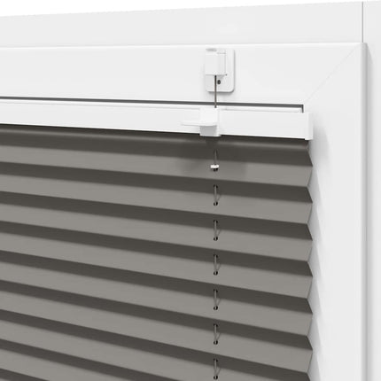 Plisségardin Antracit 85x150 cm Stofbredde 84,4 cm Polyester