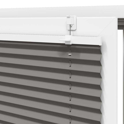 Plisségardin Antracit 40x200 cm Stofbredde 39,4 cm Polyester