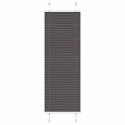 Plisségardin Sort 50x100 cm Stofbredde 49,4 cm Polyester