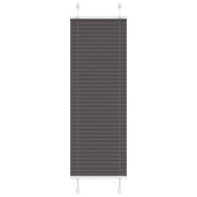Plisségardin Sort 45x150 cm Stofbredde 44,4 cm Polyester