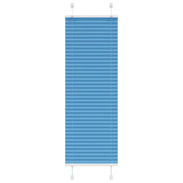 Plisségardin Blå 50x150 cm Stofbredde 49,4 cm Polyester