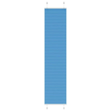 Plisségardin Blå 45x200 cm Stofbredde 44,4 cm Polyester