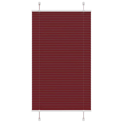 Plisségardin Bordeauxrød 70x100 cm Stofbredde 69,4 cm Polyester