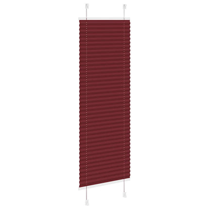 Plisségardin Bordeauxrød 40x150 cm Stofbredde 39,4 cm Polyester