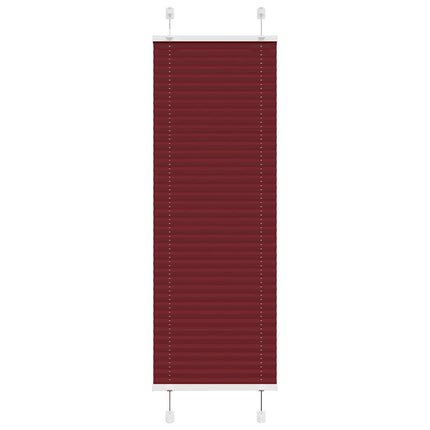 Plisségardin Bordeauxrød 50x150 cm Stofbredde 49,4 cm Polyester