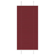 Plisségardin Bordeauxrød 55x150 cm Stofbredde 54,4 cm Polyester