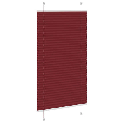 Plisségardin Bordeauxrød 70x150 cm Stofbredde 69,4 cm Polyester