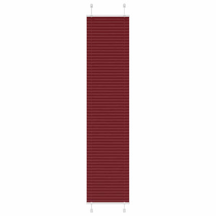 Plisségardin Bordeauxrød 40x200 cm Stofbredde 39,4 cm Polyester
