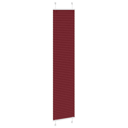 Plisségardin Bordeauxrød 40x200 cm Stofbredde 39,4 cm Polyester