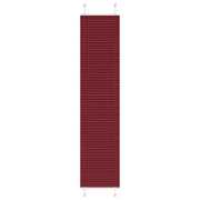 Plisségardin Bordeauxrød 45x200 cm Stofbredde 44,4 cm Polyester