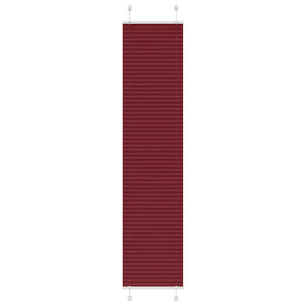 Plisségardin Bordeauxrød 50x200 cm Stofbredde 49,4 cm Polyester