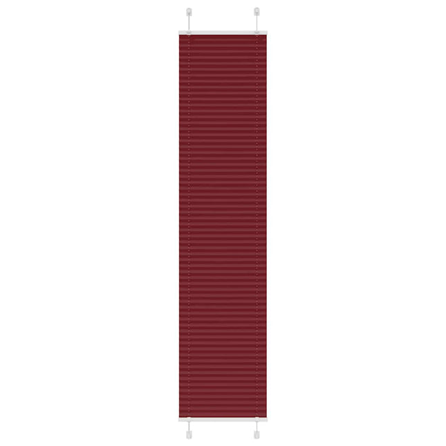 Plisségardin Bordeauxrød 50x200 cm Stofbredde 49,4 cm Polyester