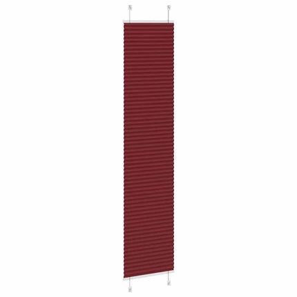 Plisségardin Bordeauxrød 50x200 cm Stofbredde 49,4 cm Polyester