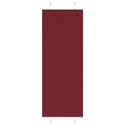 Plisségardin Bordeauxrød 80x200 cm Stofbredde 79,4 cm Polyester
