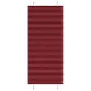 Plisségardin Bordeauxrød 95x200 cm Stofbredde 94,4 cm Polyester