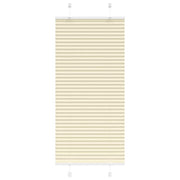 Plisségardin fløde 65x100 cm Stofbredde 64,4 cm Polyester
