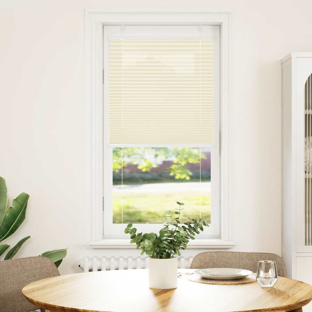 Plisségardin fløde 65x100 cm Stofbredde 64,4 cm Polyester