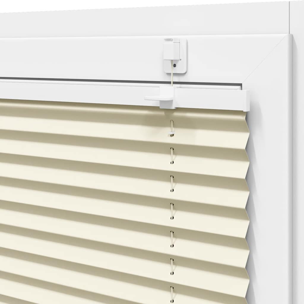 Plisségardin fløde 65x100 cm Stofbredde 64,4 cm Polyester