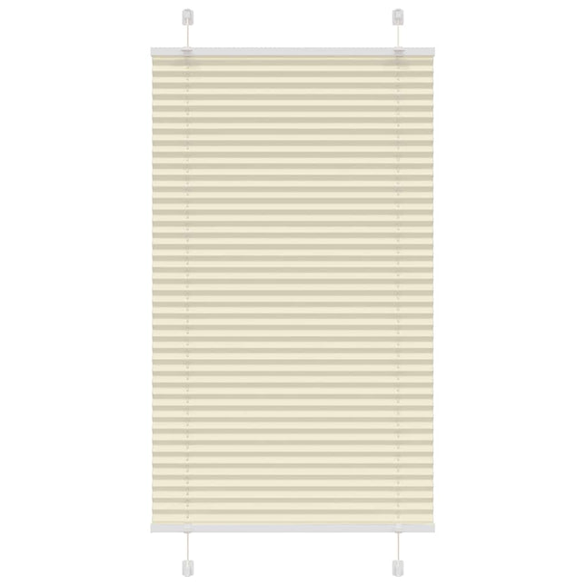 Plisségardin fløde 75x100 cm Stofbredde 74,4 cm Polyester