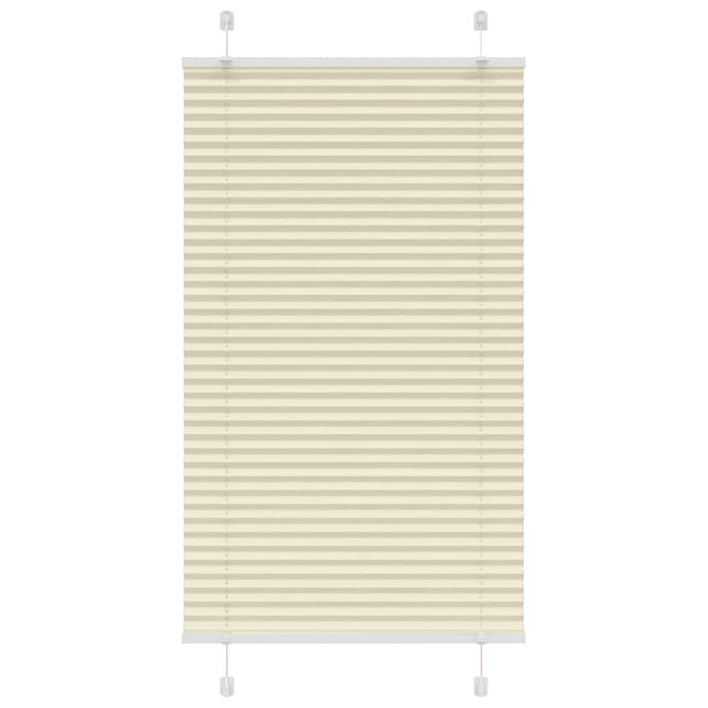 Plisségardin fløde 80x100 cm Stofbredde 79,4 cm Polyester