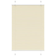 Plisségardin fløde 85x100 cm Stofbredde 84,4 cm Polyester