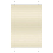 Plisségardin fløde 100x100 cm Stofbredde 99,4 cm Polyester