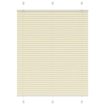 Plisségardin fløde 105x100 cm Stofbredde 104,4 cm Polyester