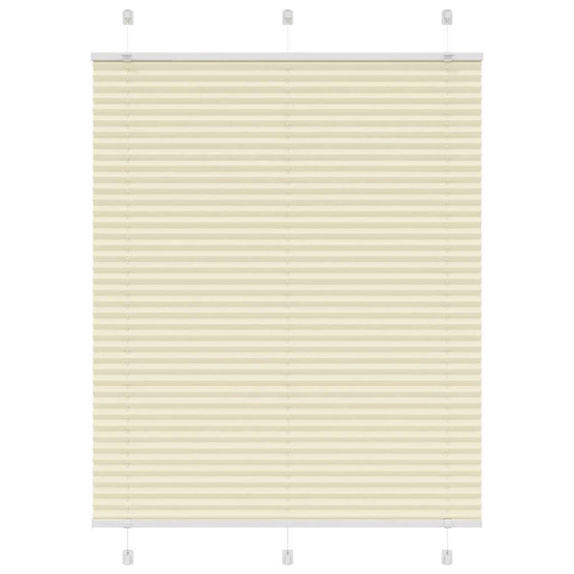 Plisségardin fløde 105x100 cm Stofbredde 104,4 cm Polyester