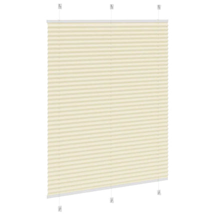 Plisségardin fløde 105x100 cm Stofbredde 104,4 cm Polyester