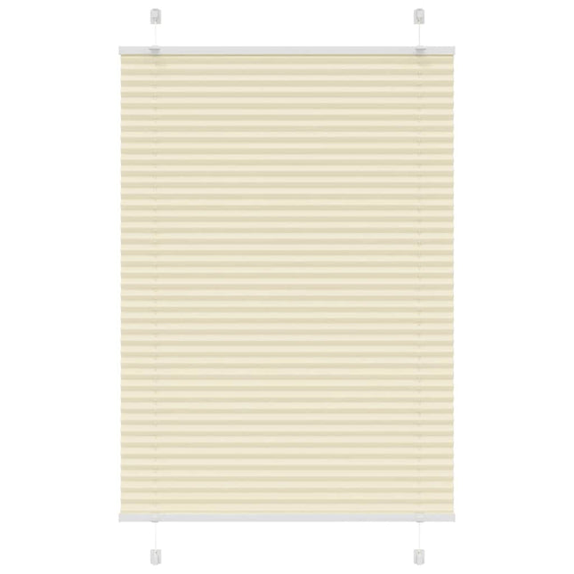 Plisségardin fløde 85x150 cm Stofbredde 84,4 cm Polyester