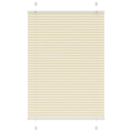 Plisségardin fløde 100x150 cm Stofbredde 99,4 cm Polyester