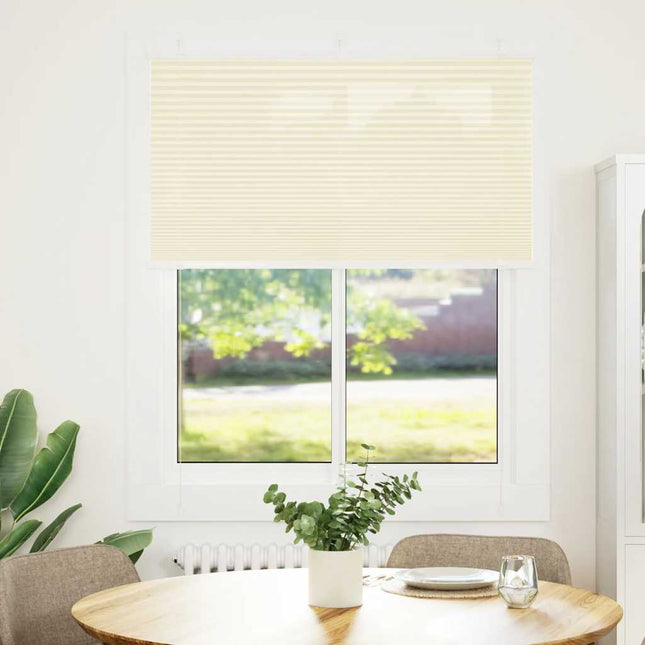 Plisségardin fløde 105x150 cm Stofbredde 104,4 cm Polyester