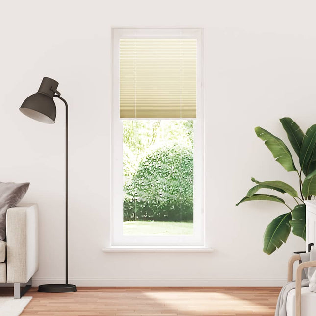 Plisségardin fløde 80x200 cm Stofbredde 79,4 cm Polyester