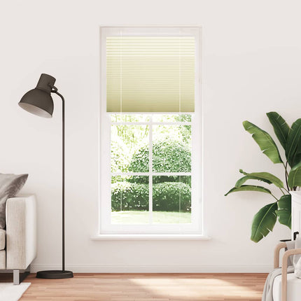 Plisségardin fløde 85x200 cm Stofbredde 84,4 cm Polyester