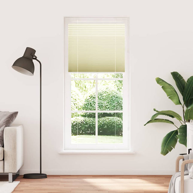 Plisségardin fløde 100x200 cm Stofbredde 99,4 cm Polyester