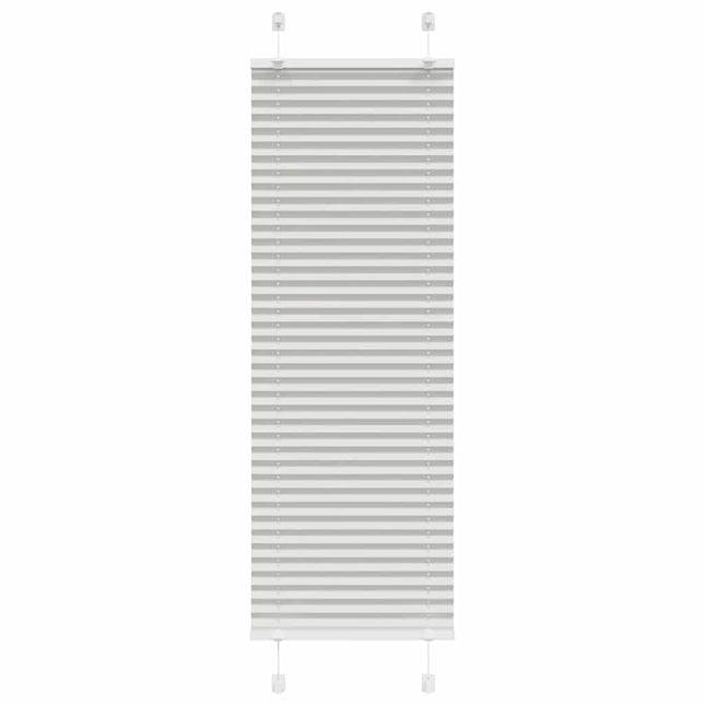 Plisségardin Lysegrå 40x150 cm Stofbredde 39,4 cm Polyester