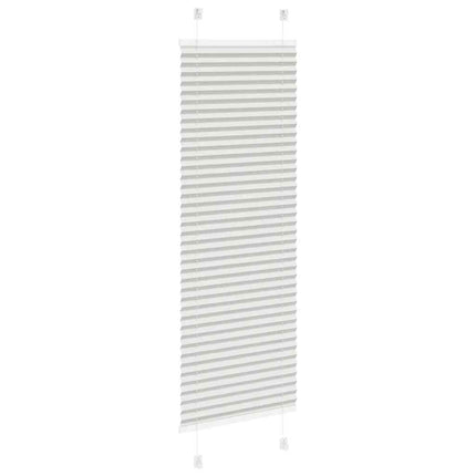 Plisségardin Lysegrå 45x150 cm Stofbredde 44,4 cm Polyester