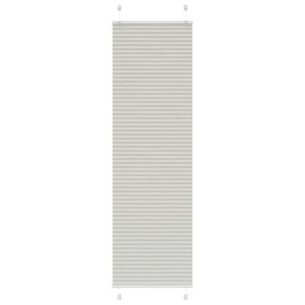 Plisségardin Lysegrå 55x200 cm Stofbredde 54,4 cm Polyester
